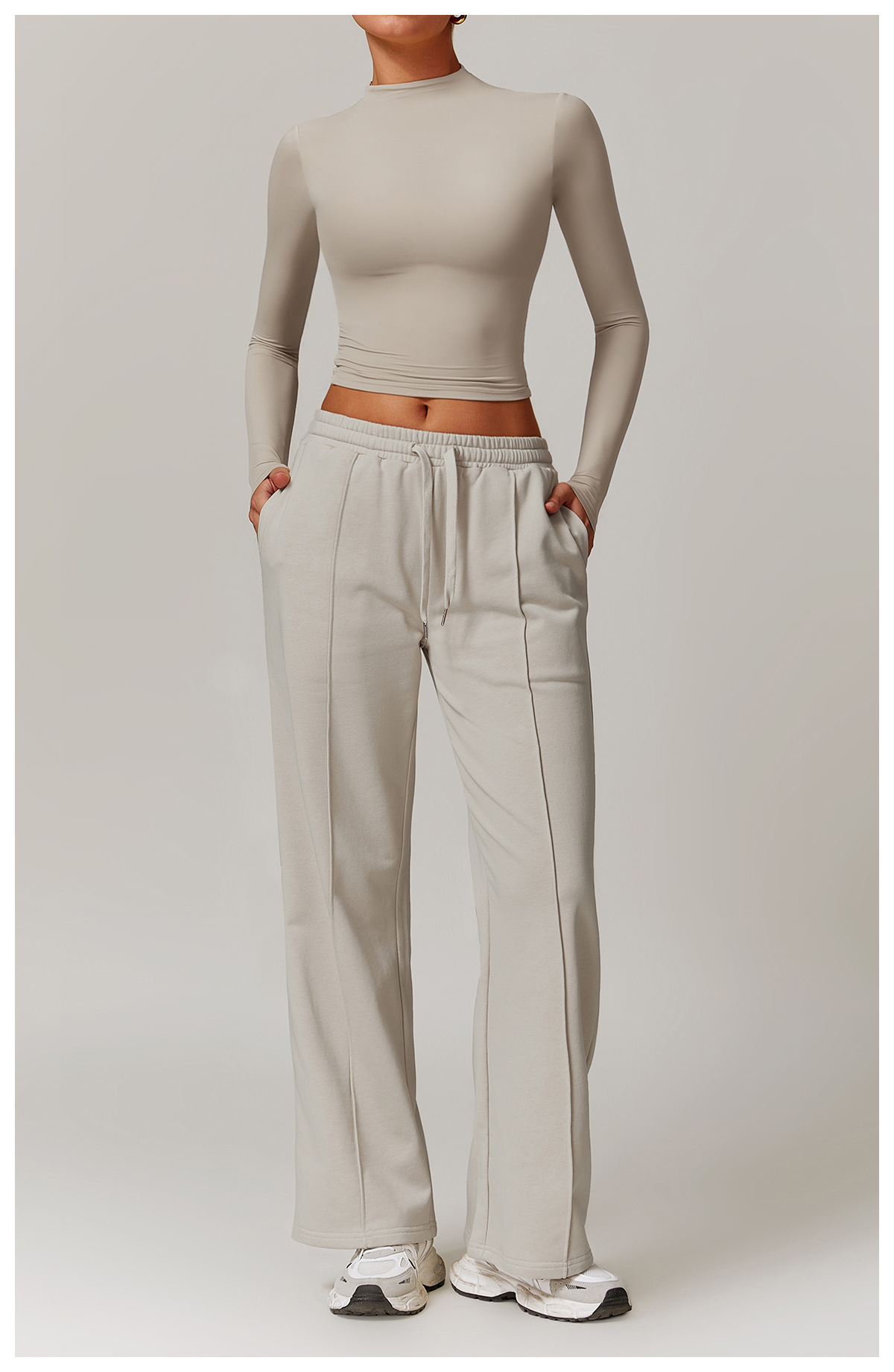 High - Waist Loose Sports Sweatpants