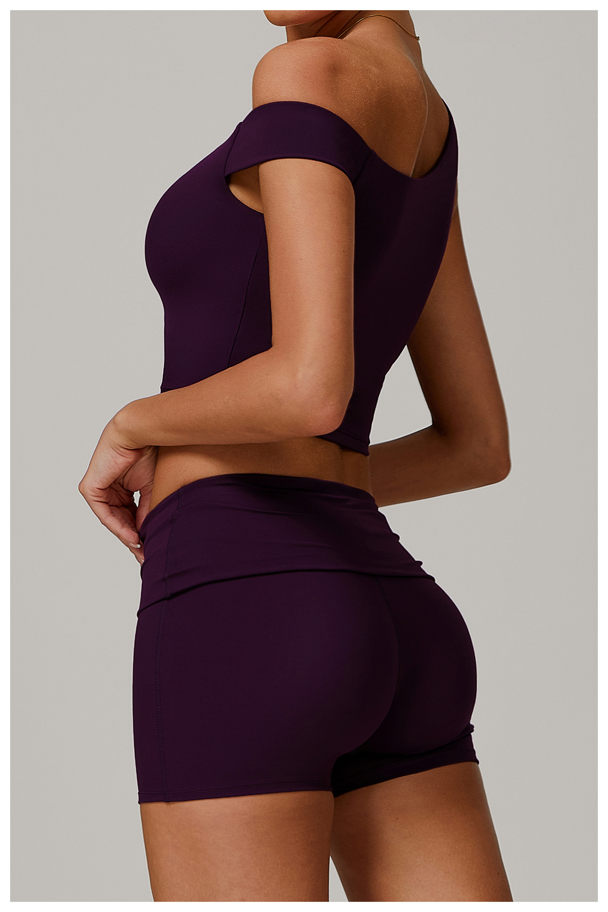 Eco - Friendly Asymmetric Yoga Tank