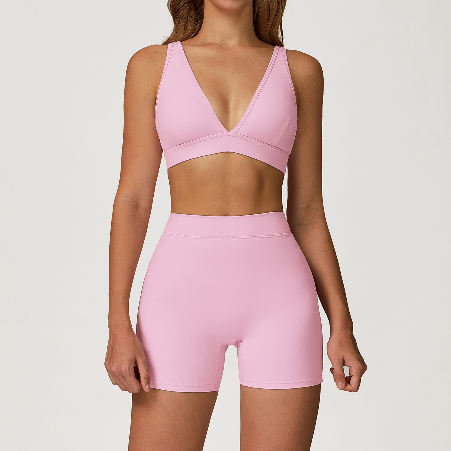 Sports Bra and Shorts Set