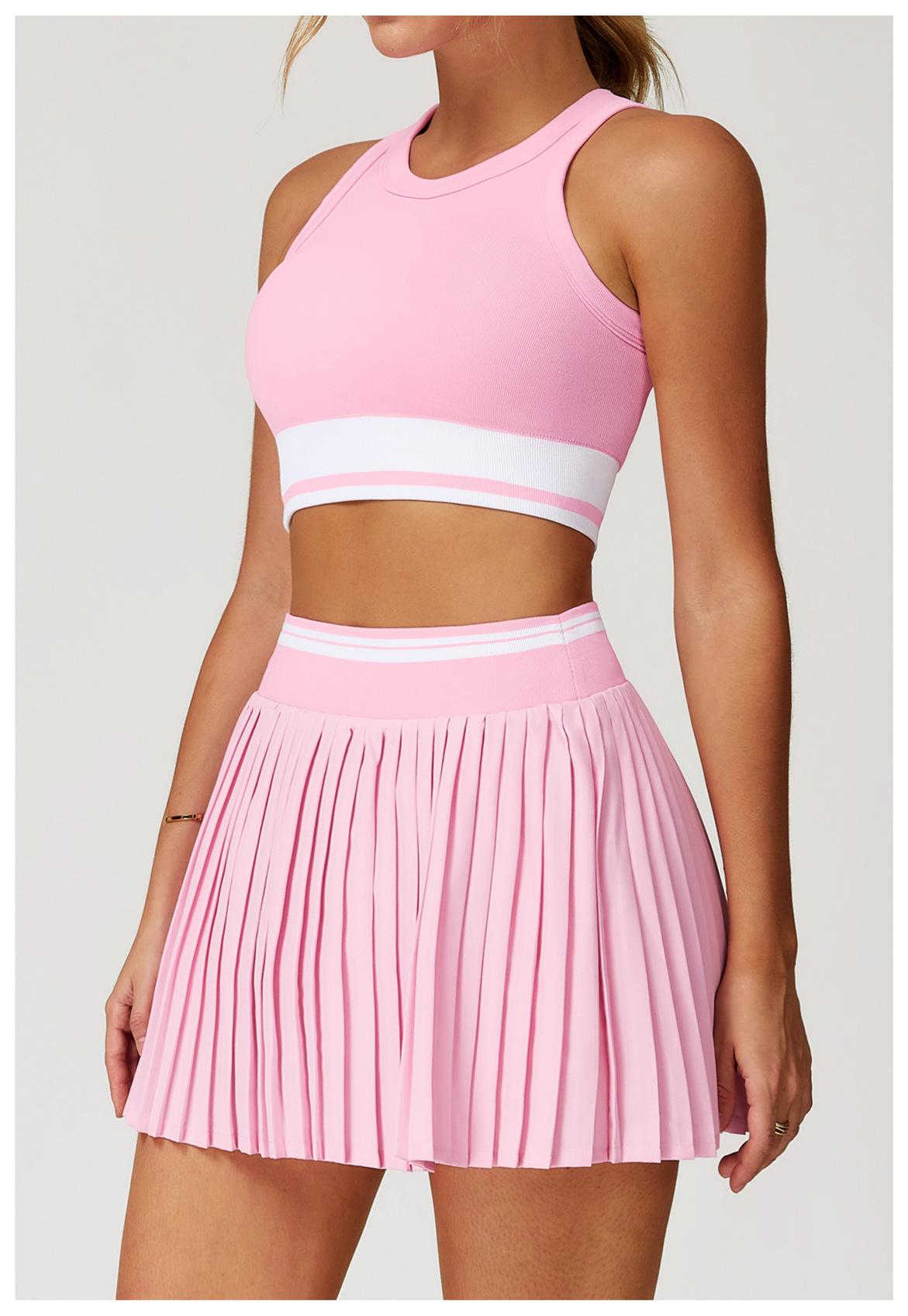 Seamless Contrast - Trim Yoga Sports Tank
