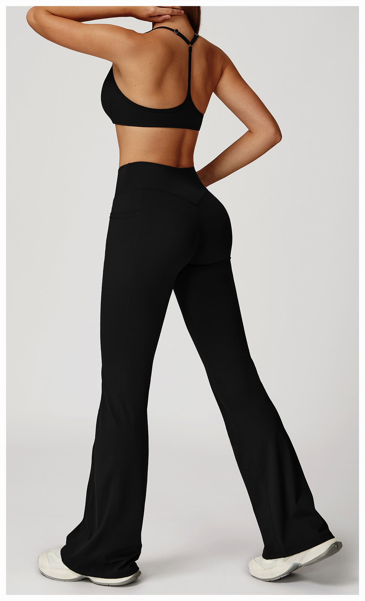 Bare - Feel Sports Bra and Flare Pants Set