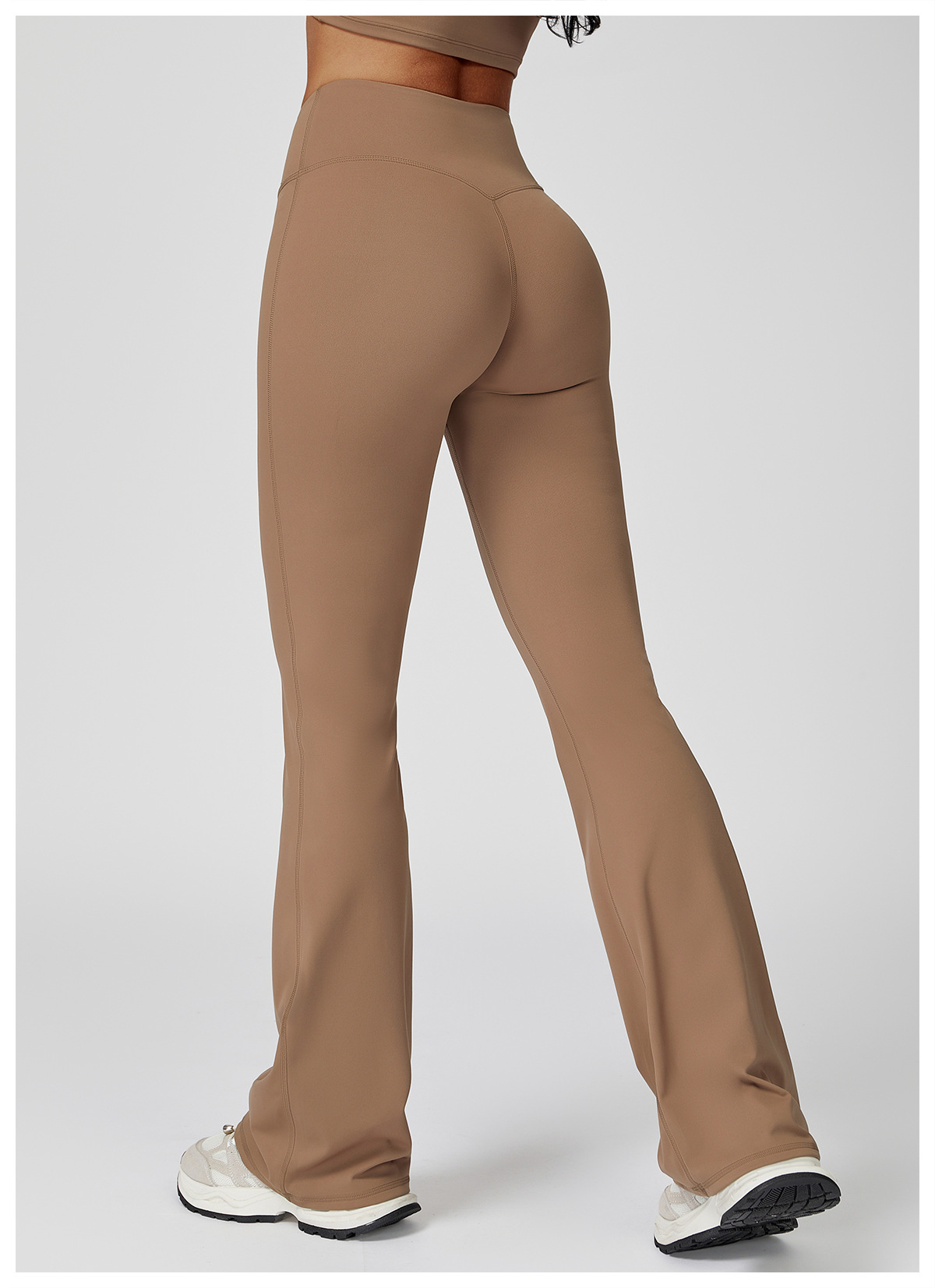 Brushed High - Waist Flare Yoga Pants