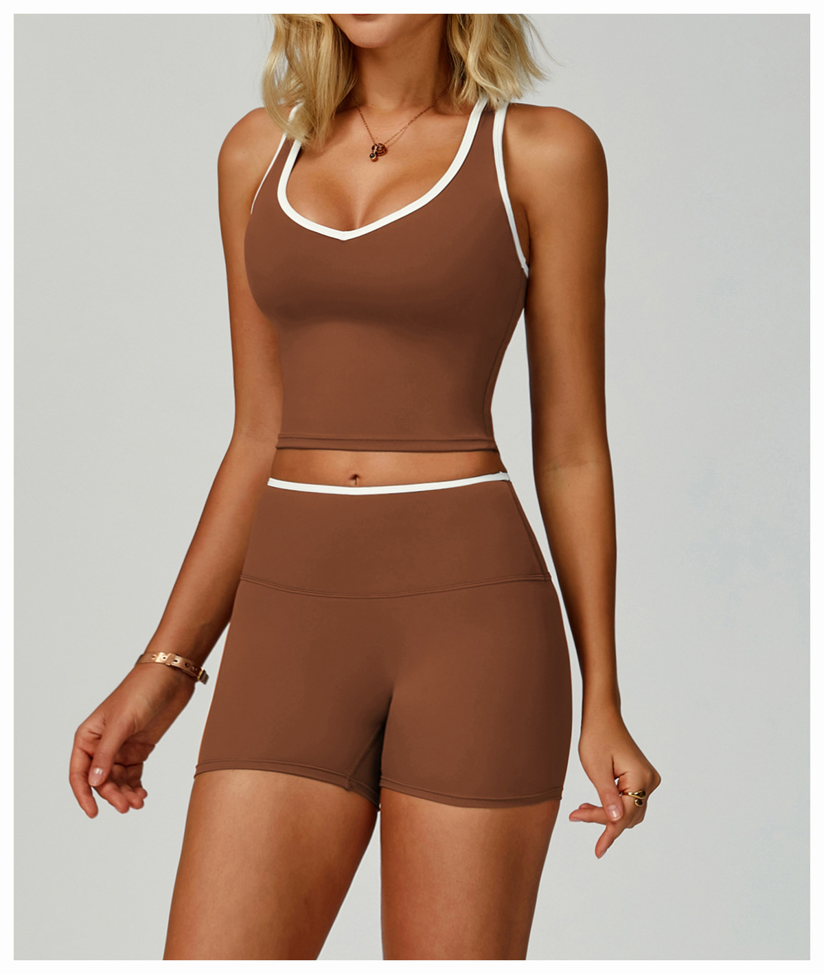 Color - Block Sports Vest