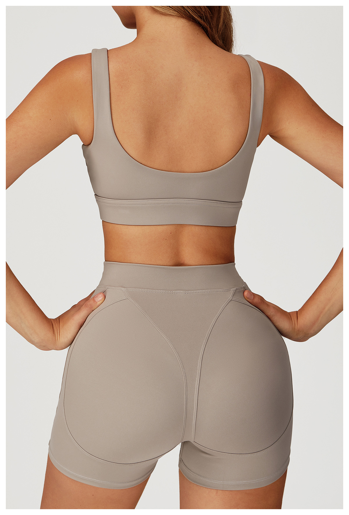 Cut - Out Back Yoga Sports Bra