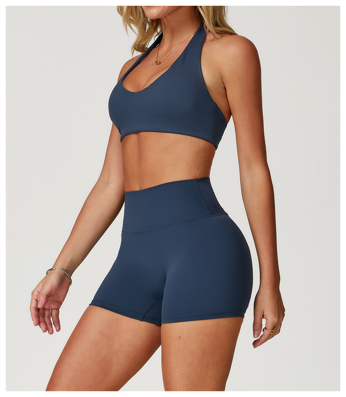 Halter Neck Yoga Sports Bra