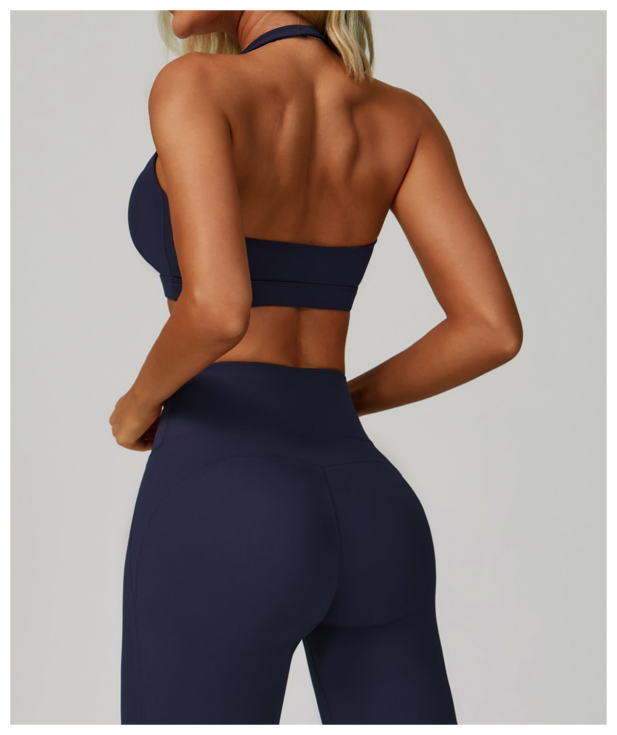 Halter Neck Yoga Sports Bra