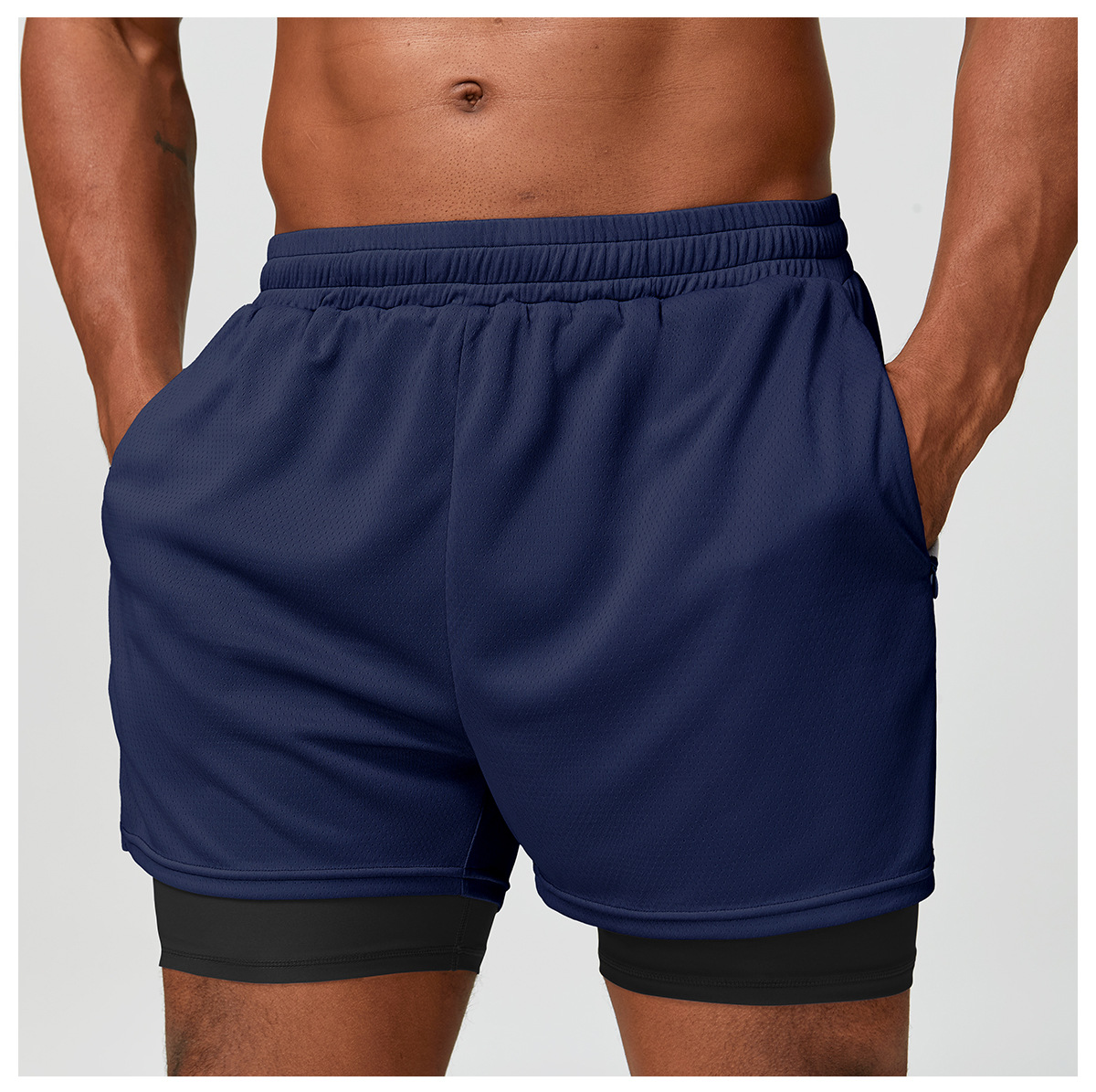 Men's Skin - Friendly Quick - Dry 3/4 Sports & Leisure Short