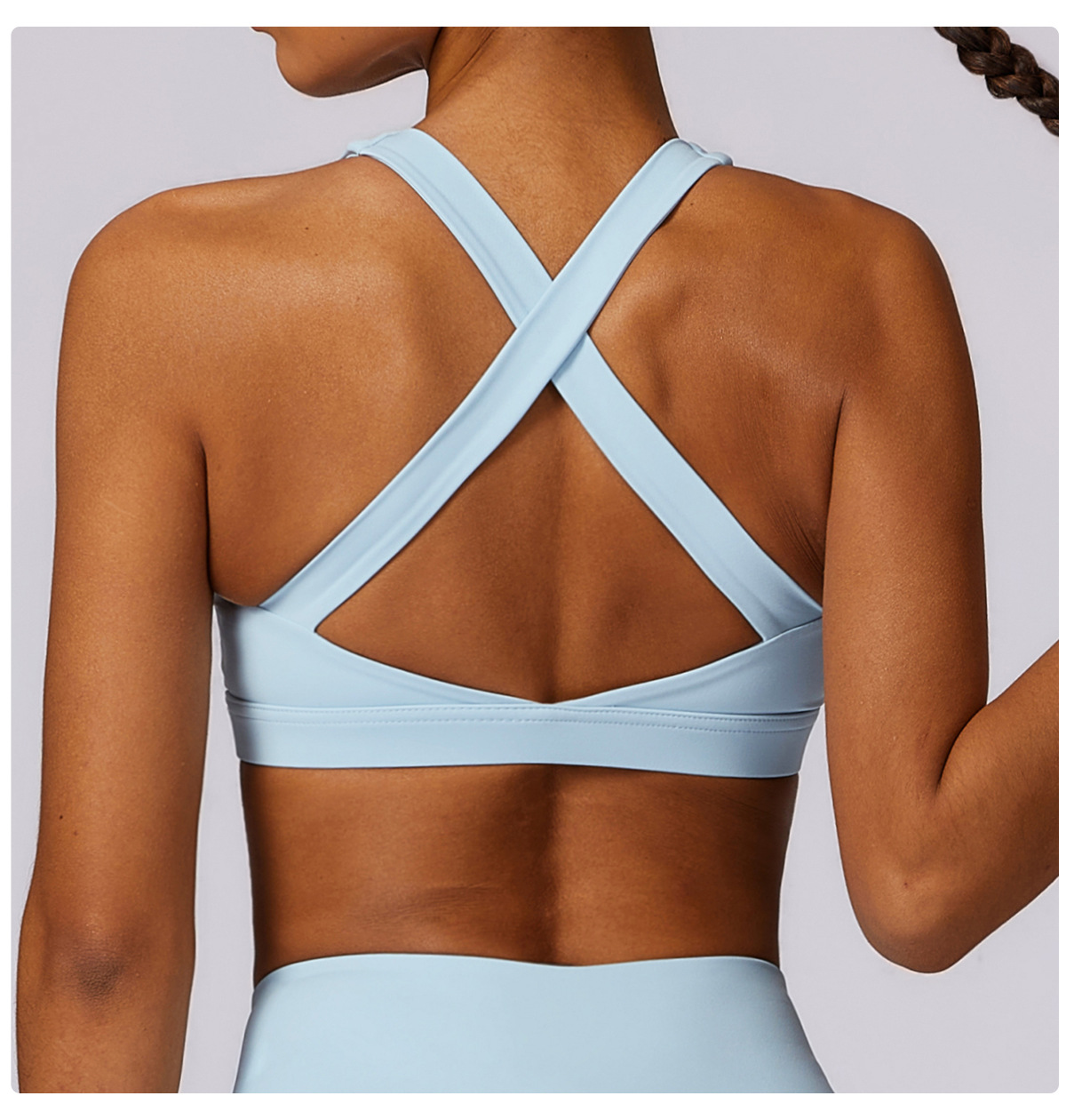 Women's High - Impact Supportive Yoga Sports Bra