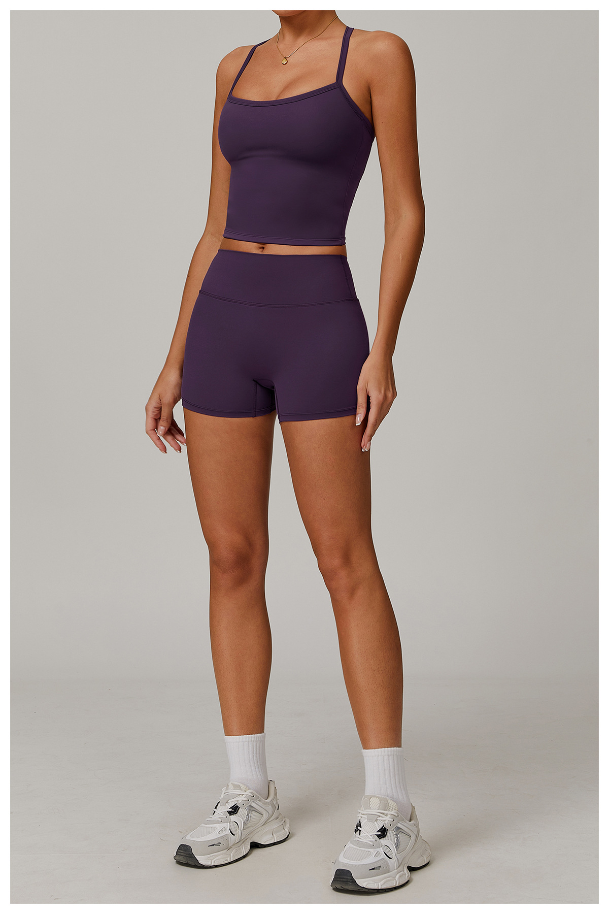 Women's Sports Tank Top & Shorts Set