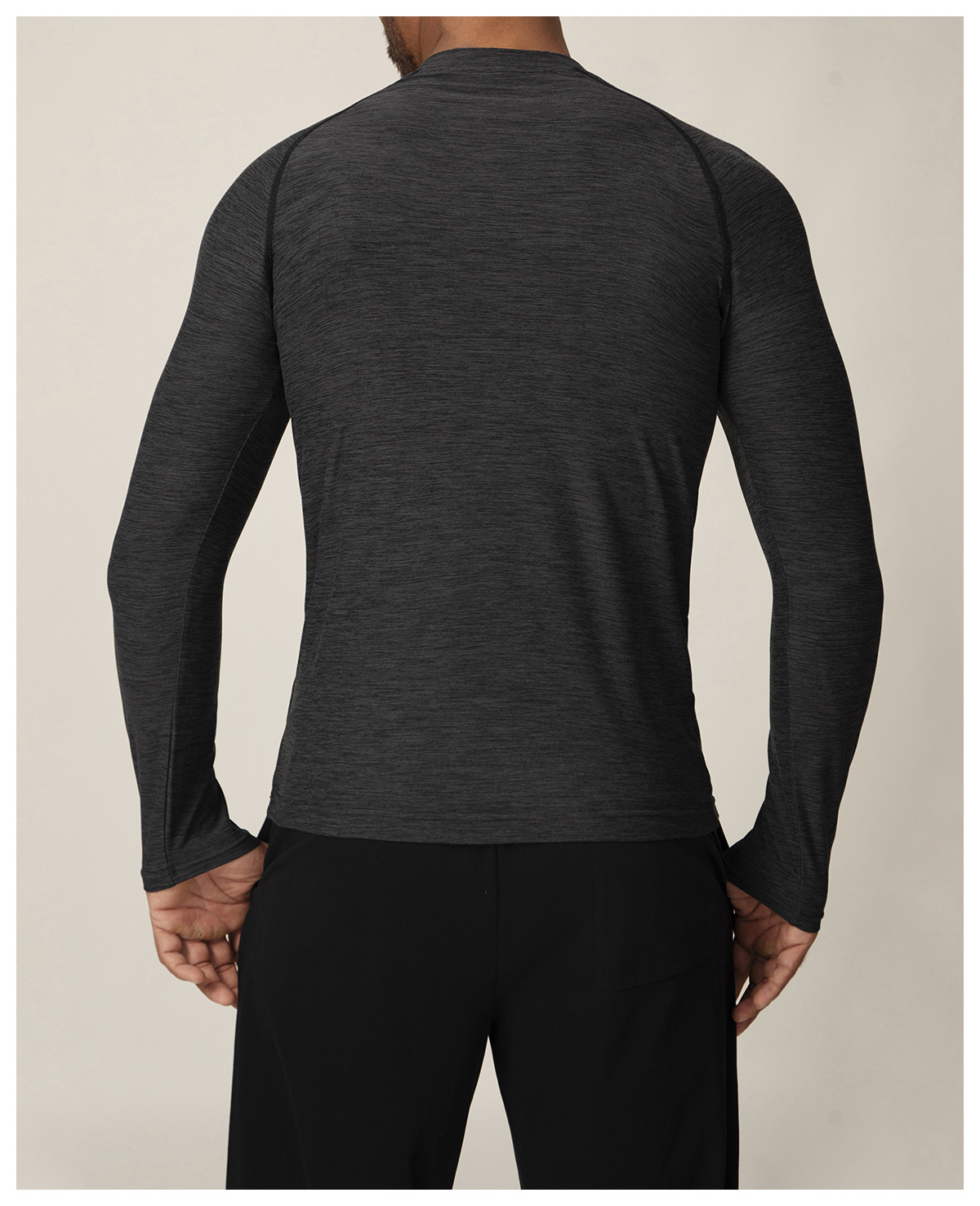 Men's Quick - Dry Long - Sleeve Sports & Leisure Tee