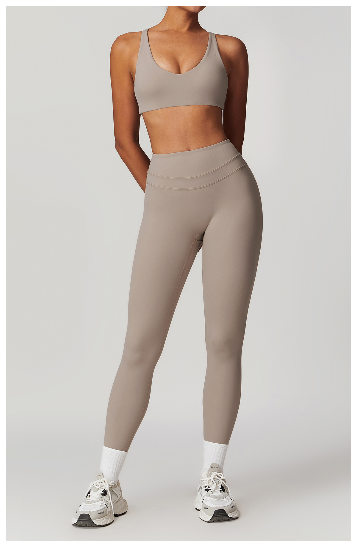 Brushed High - Waist Yoga Leggings