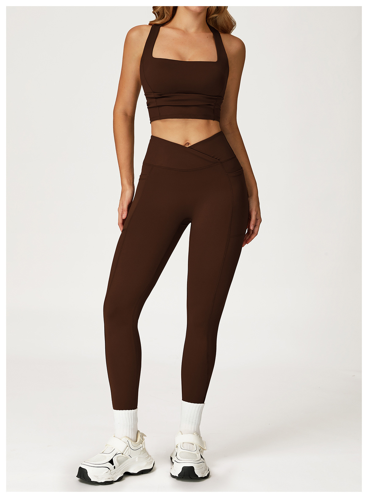 Tank Top and Leggings Sports Set