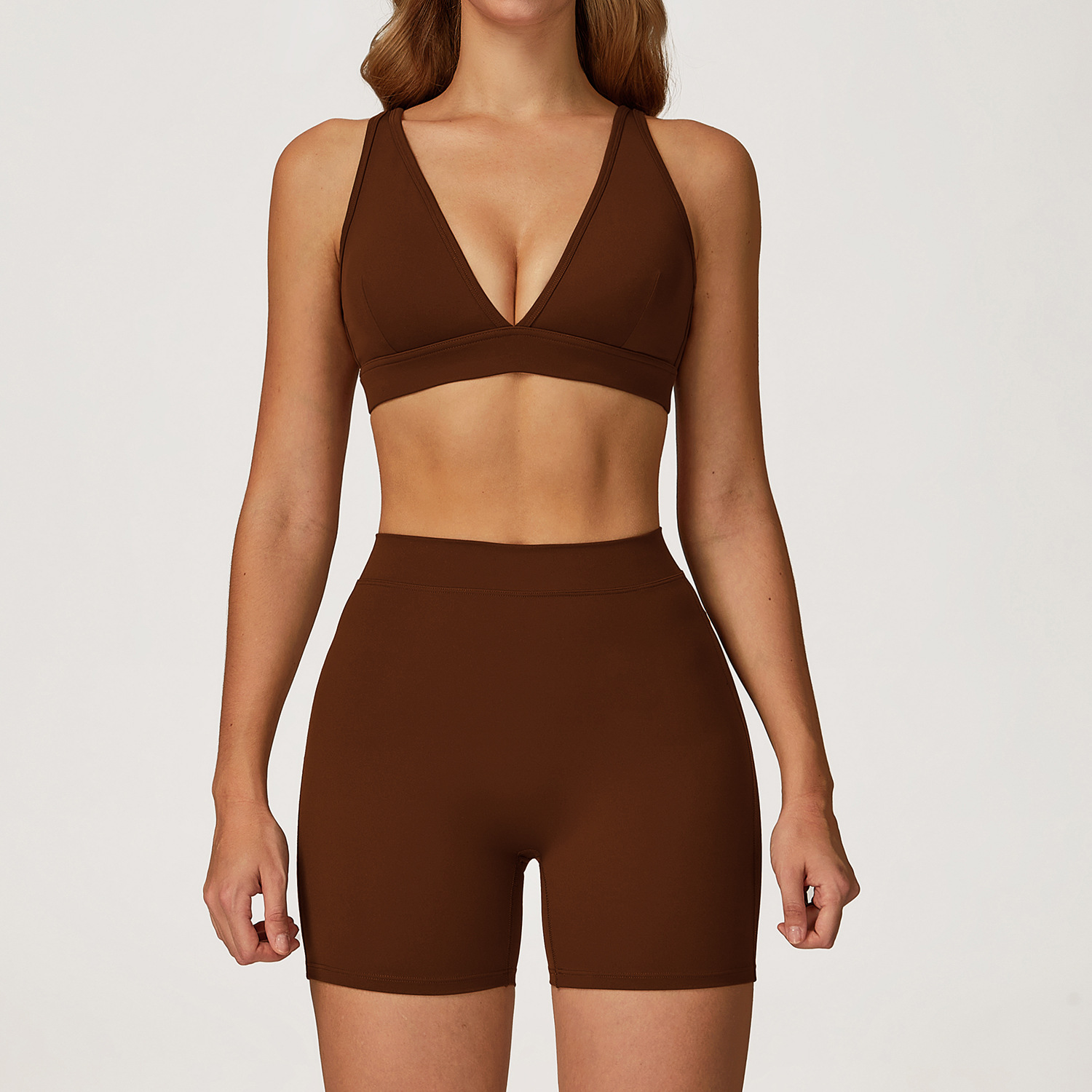 Sports Bra and Shorts Set