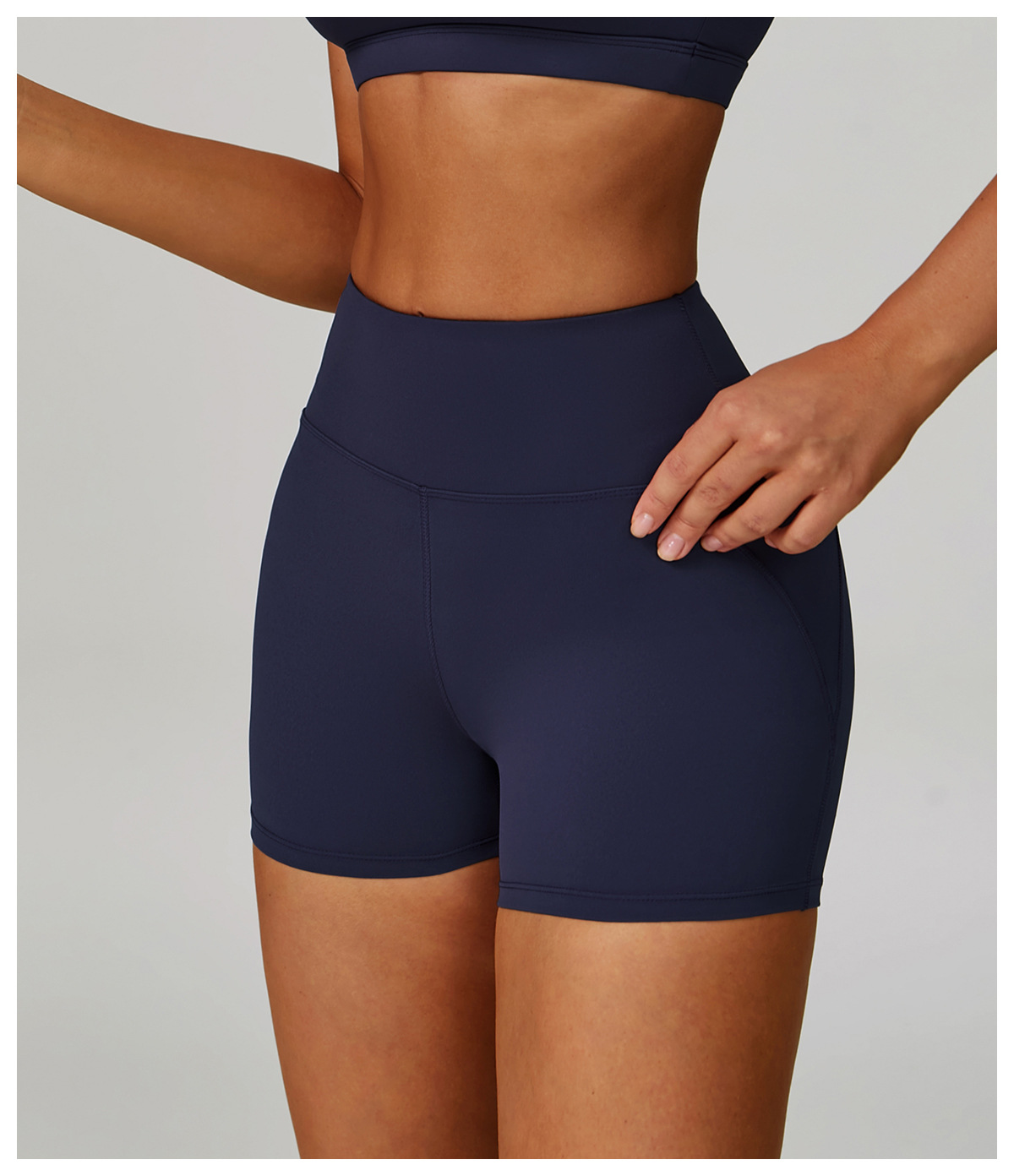 Cloud - Feel High - Waist Yoga Shorts