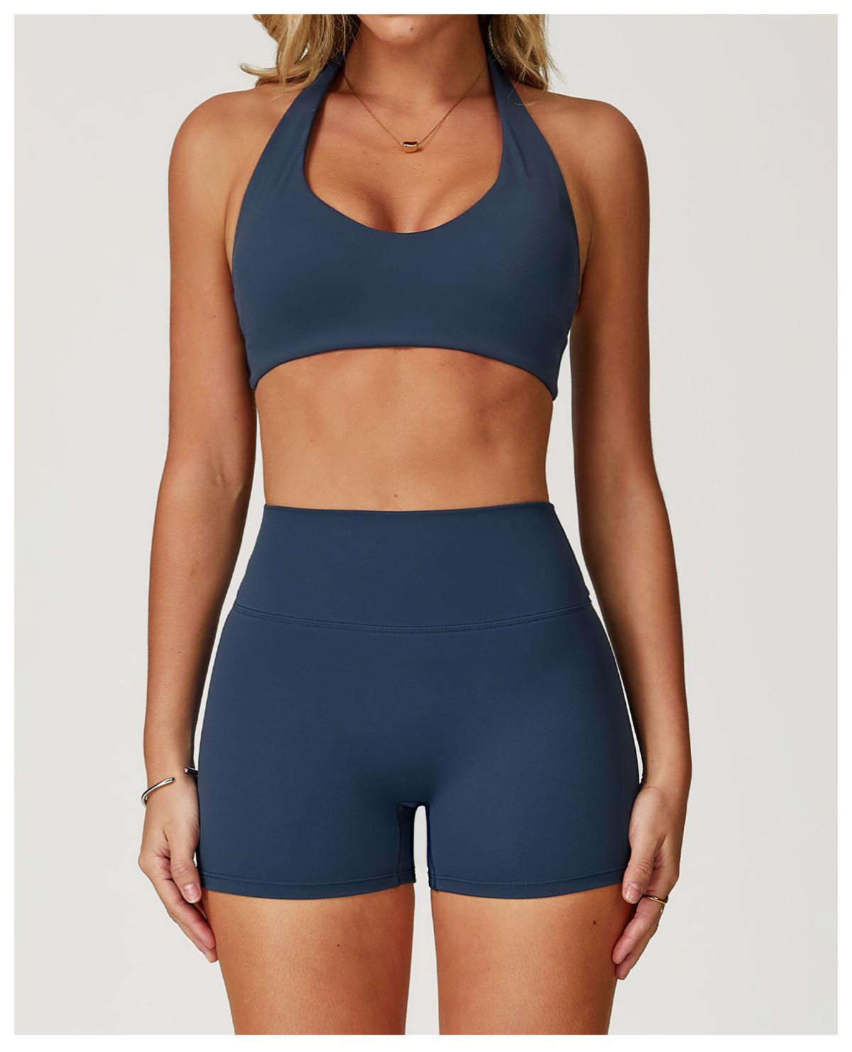 Halter Neck Yoga Sports Bra