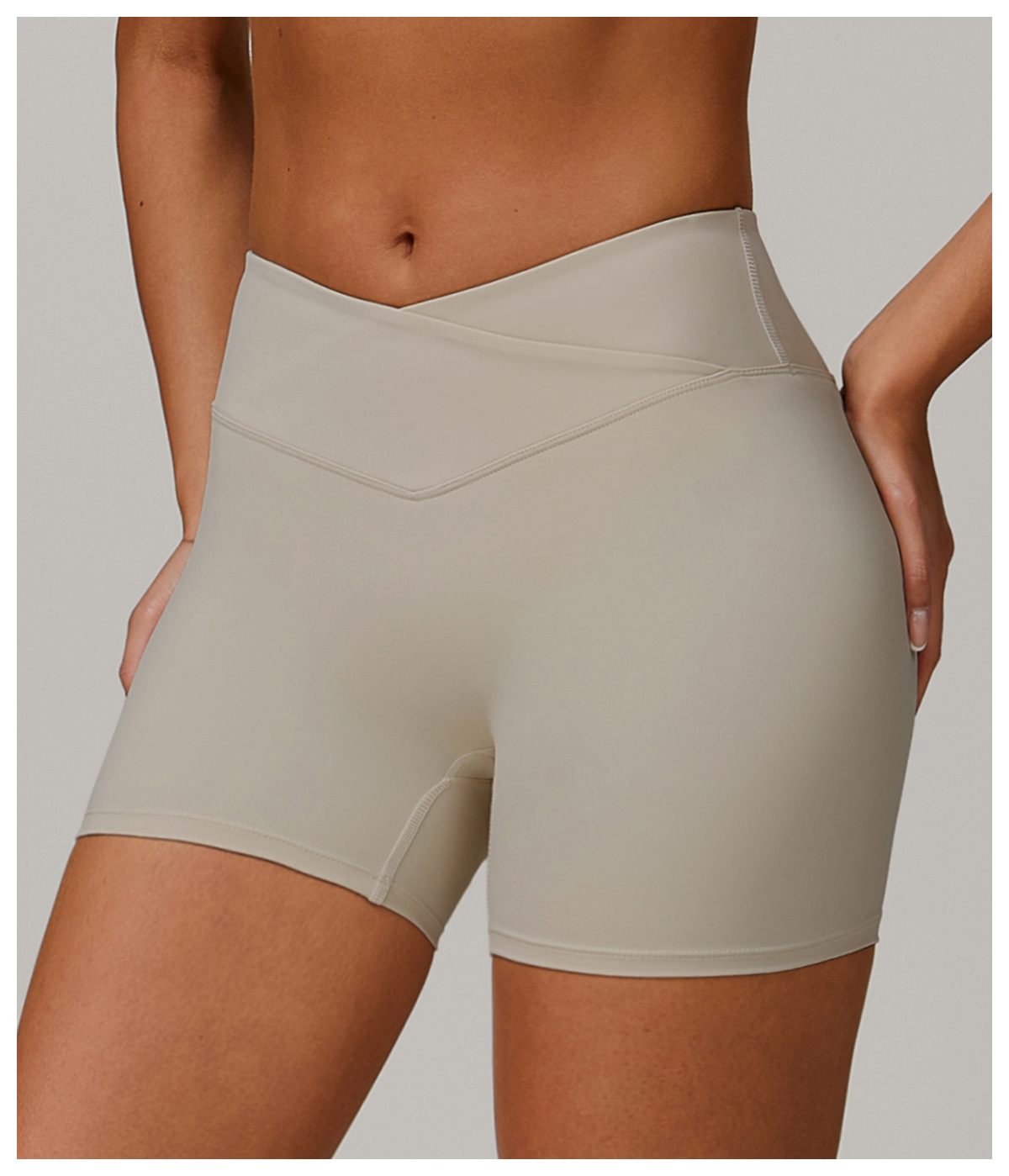 Bare - Feel Cross - Waist Yoga & Sports Shorts