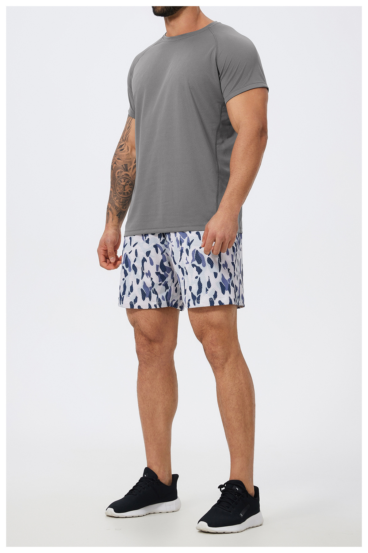 Men's Spring & Summer Sports Crew - Neck Training T - Shirt