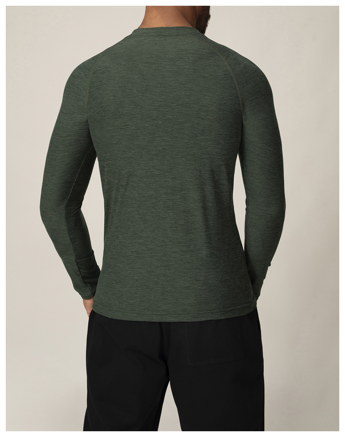 Men's Quick - Dry Long - Sleeve Sports & Leisure Tee