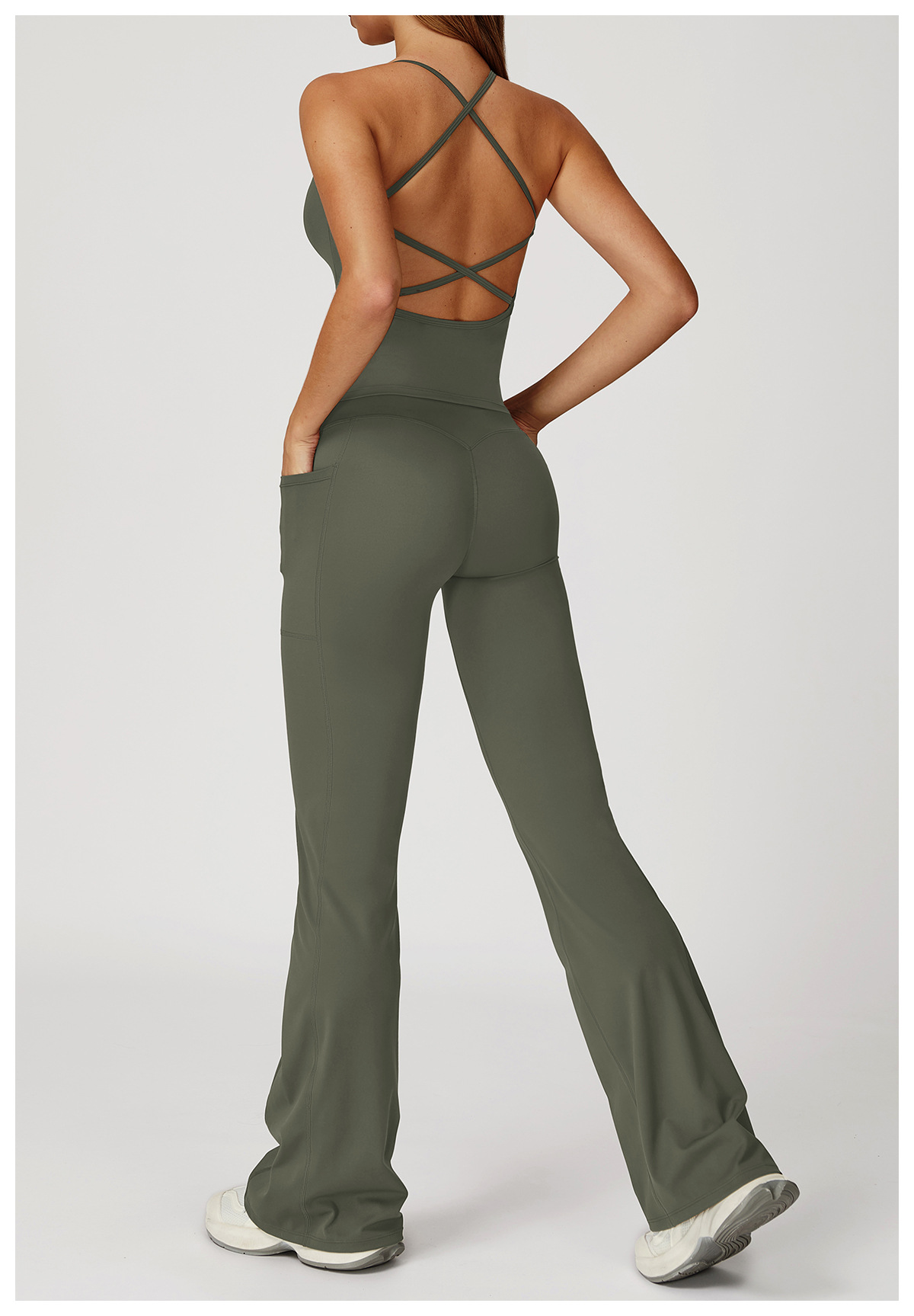 Bare - Feel Camisole and Flare Pants Set