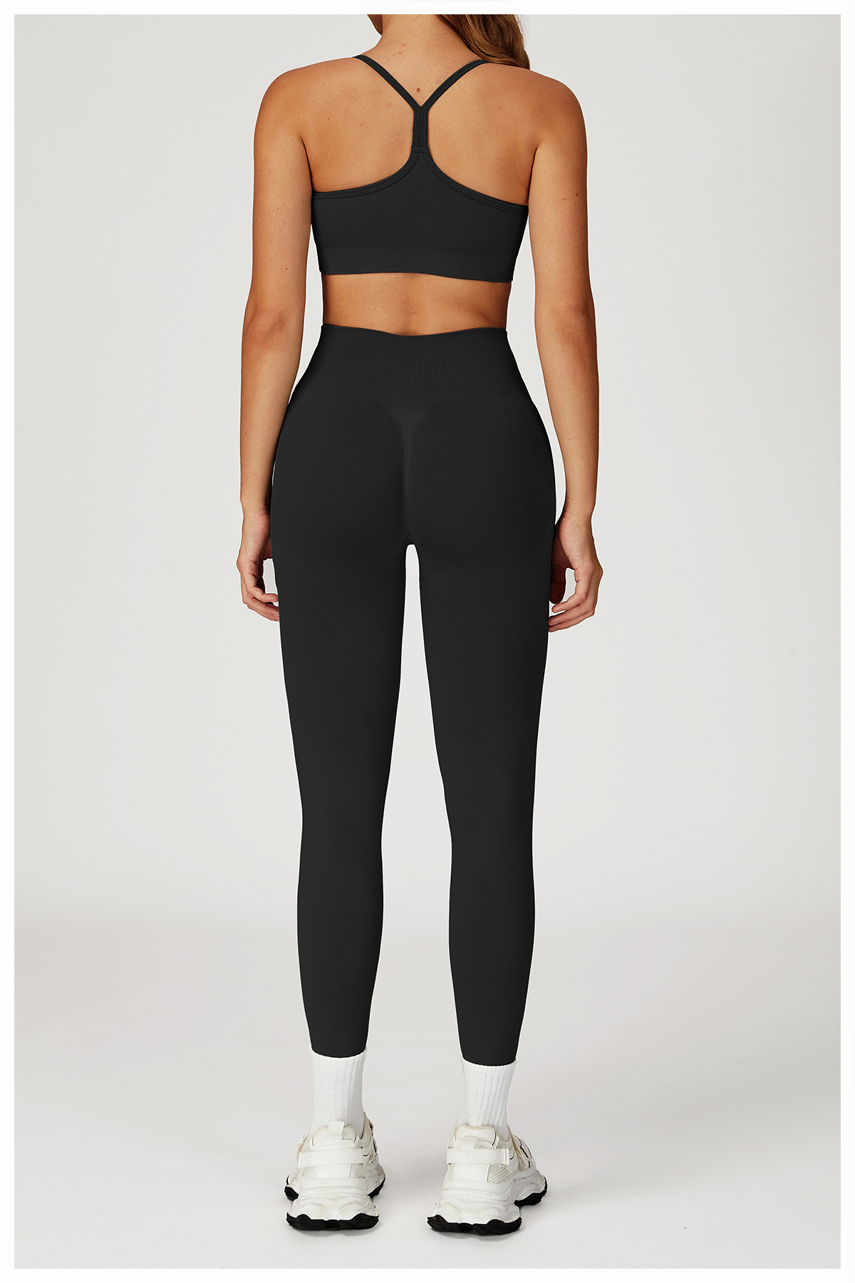 Seamless Slim - Fit Quick - Dry Bra & Leggings Yoga Set