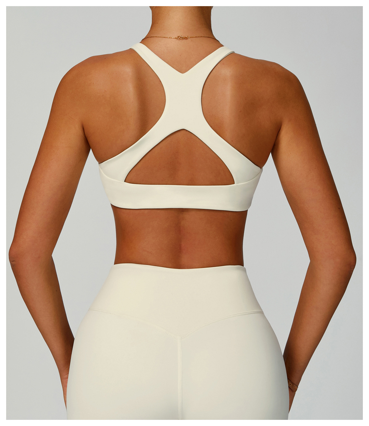 Eco - Friendly Cut - Out Back Sports Bra