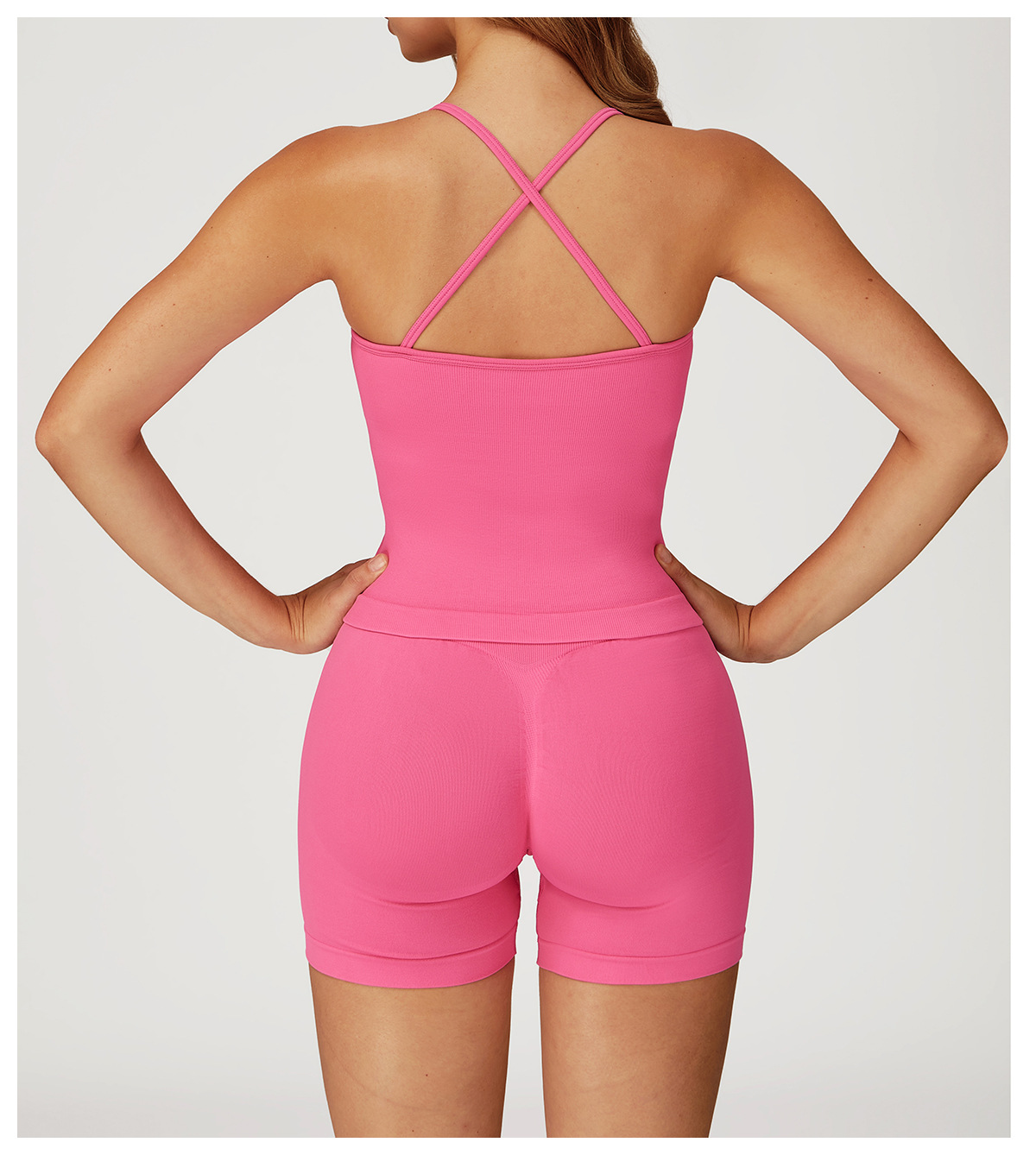 Yoga Cami with Crisscross Straps