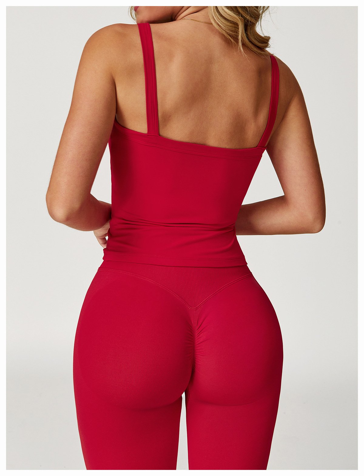 Brushed Backless Yoga Sports Bra