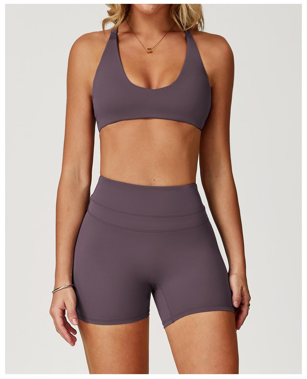 Criss - Cross Back Yoga Sports Bra