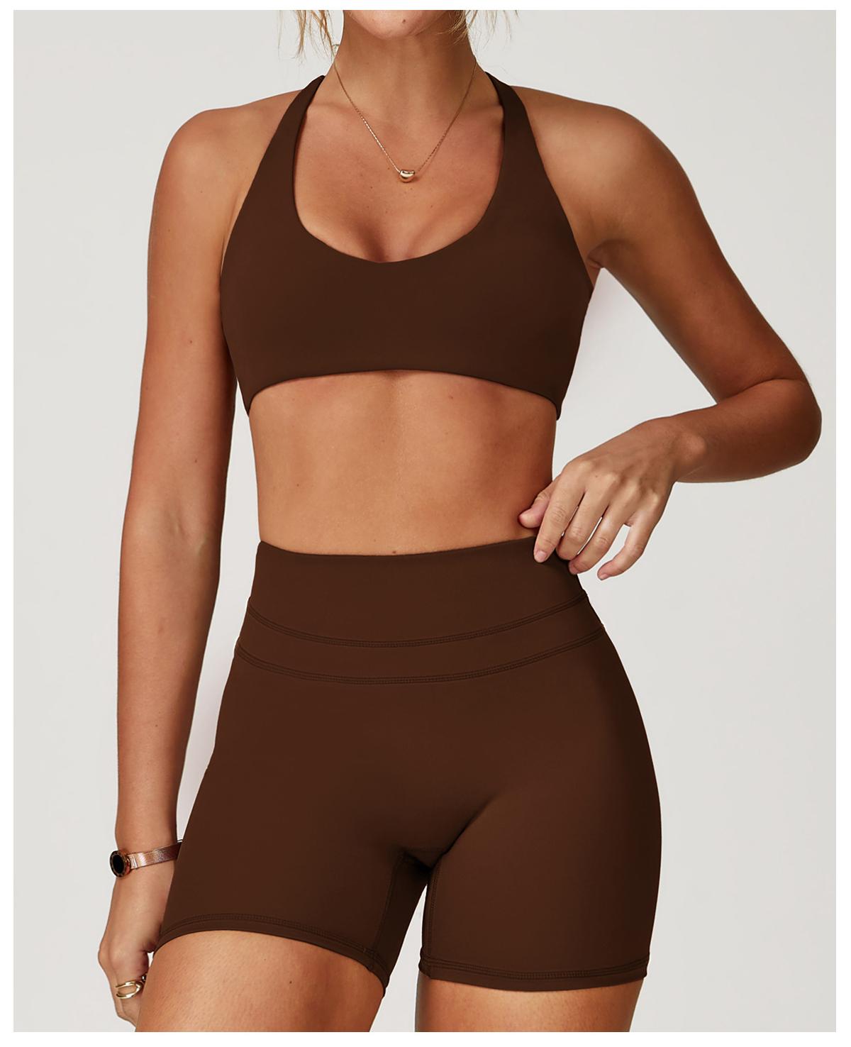 Criss - Cross Back Yoga Sports Bra