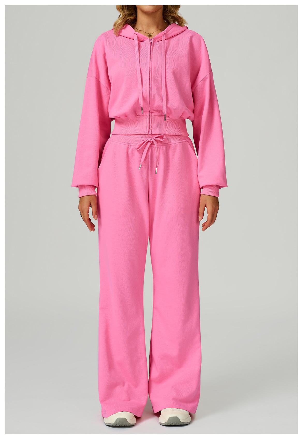 New Autumn & Winter Zip - Up Hooded Tracksuit