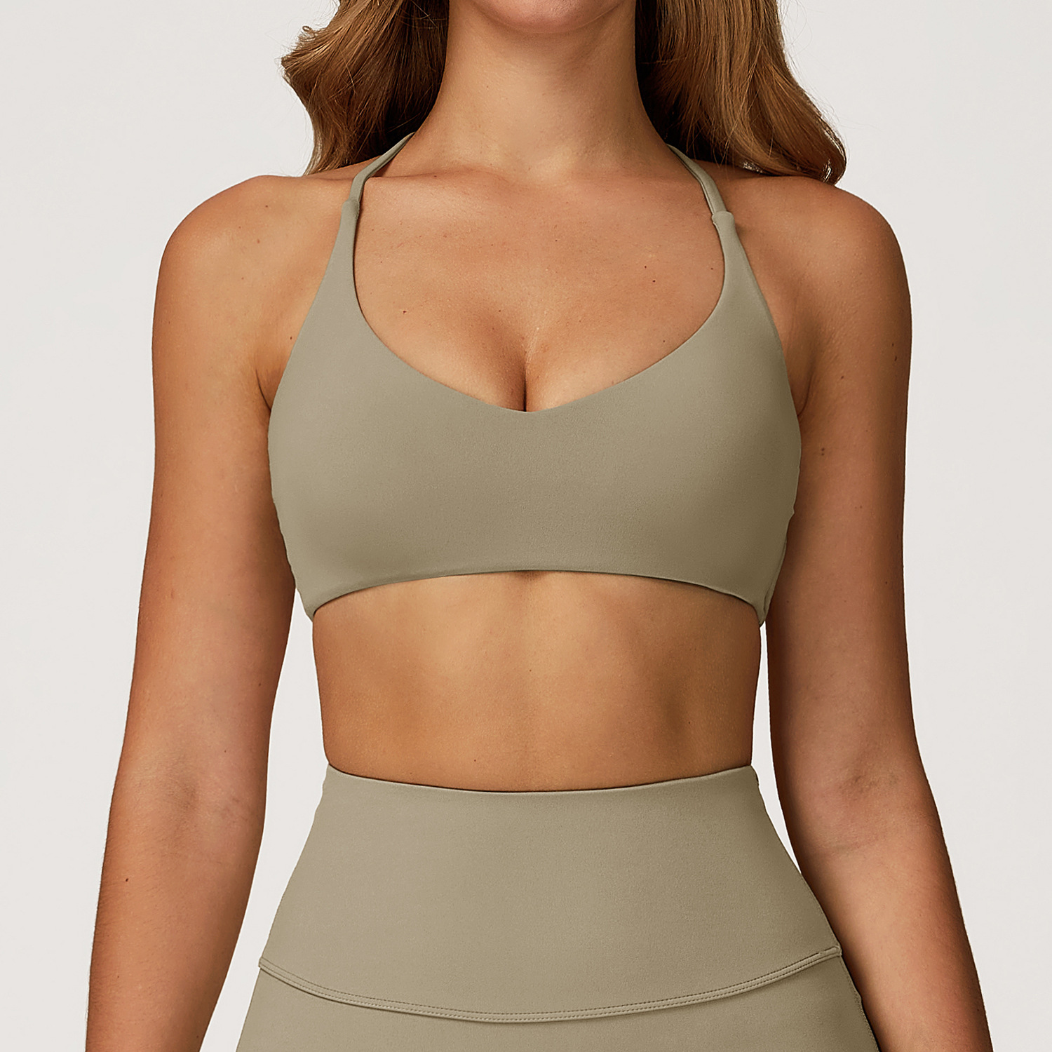 Women's Crisscross Back Yoga Sports Bra