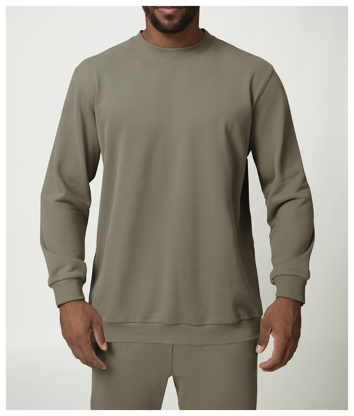 Men's Autumn & Winter Sports & Leisure Crew - Neck Sweatshirt