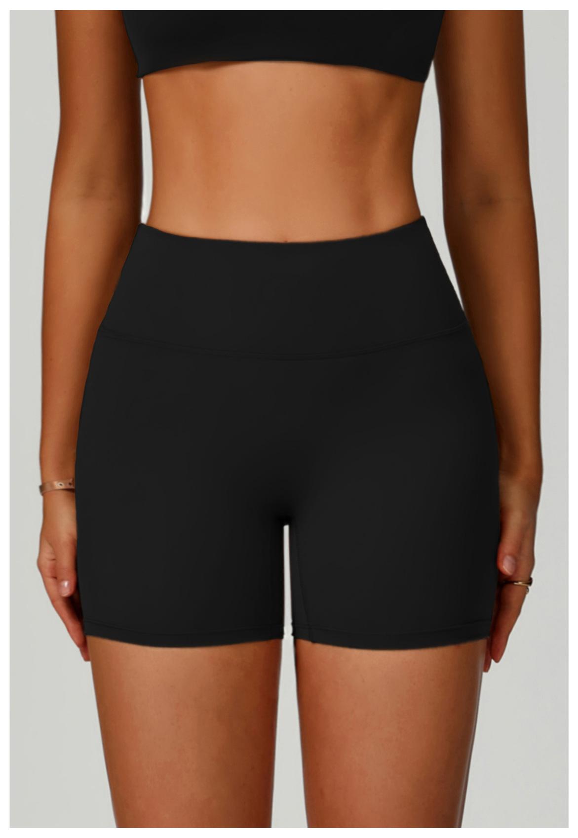 Eco - Friendly High - Waist Sports Shorts