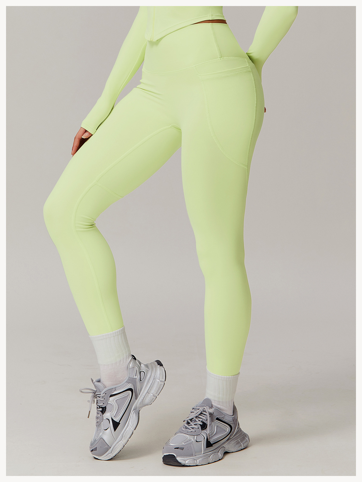 Breathable High - Waist Yoga Leggings