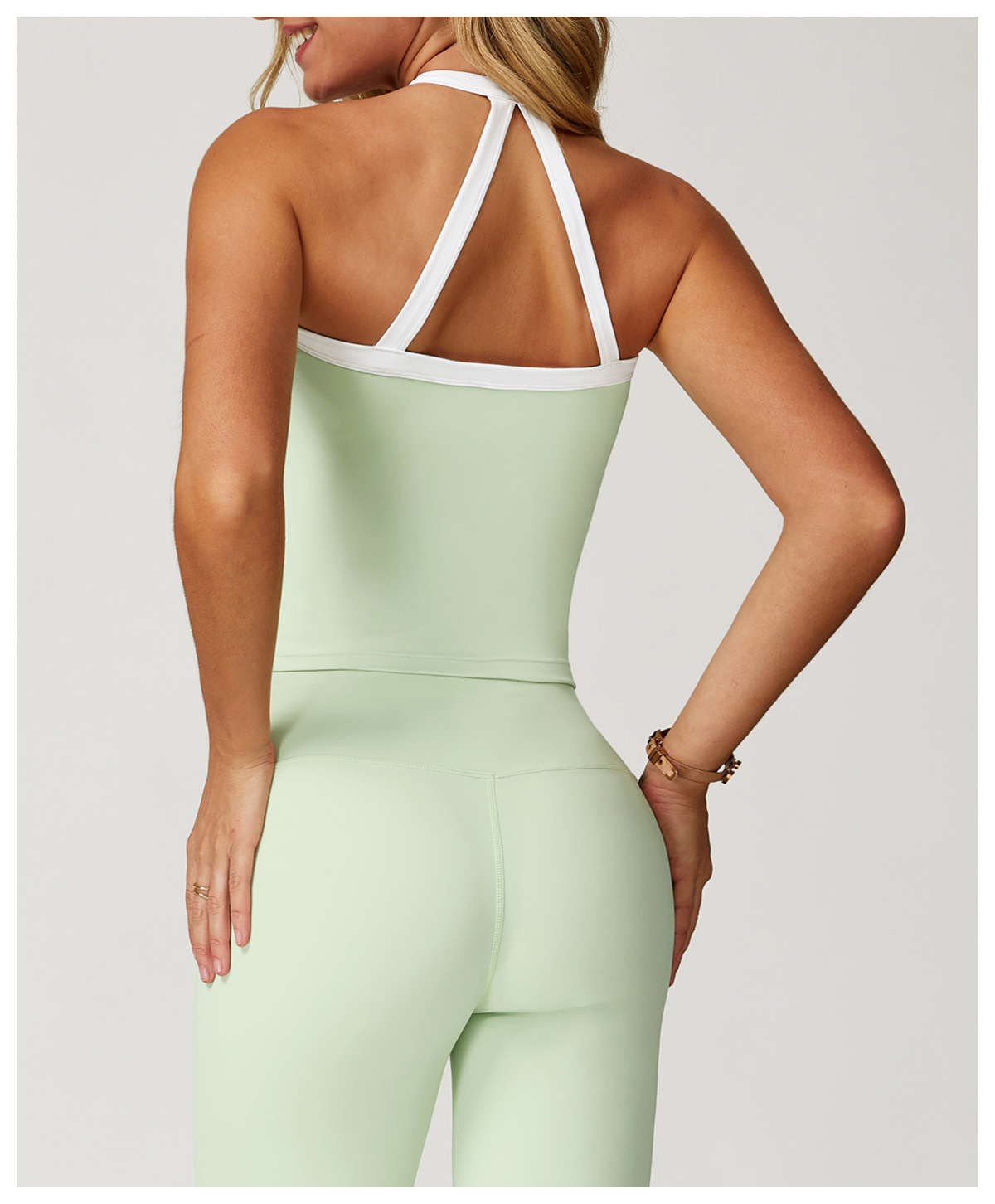 Bare - Feel Contrast Yoga Tank Top