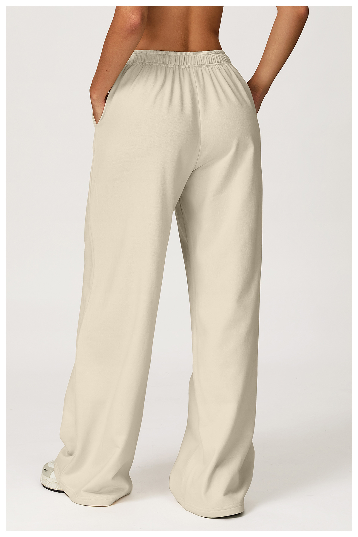 High - Waisted Wide - Leg Casual Sweatpants