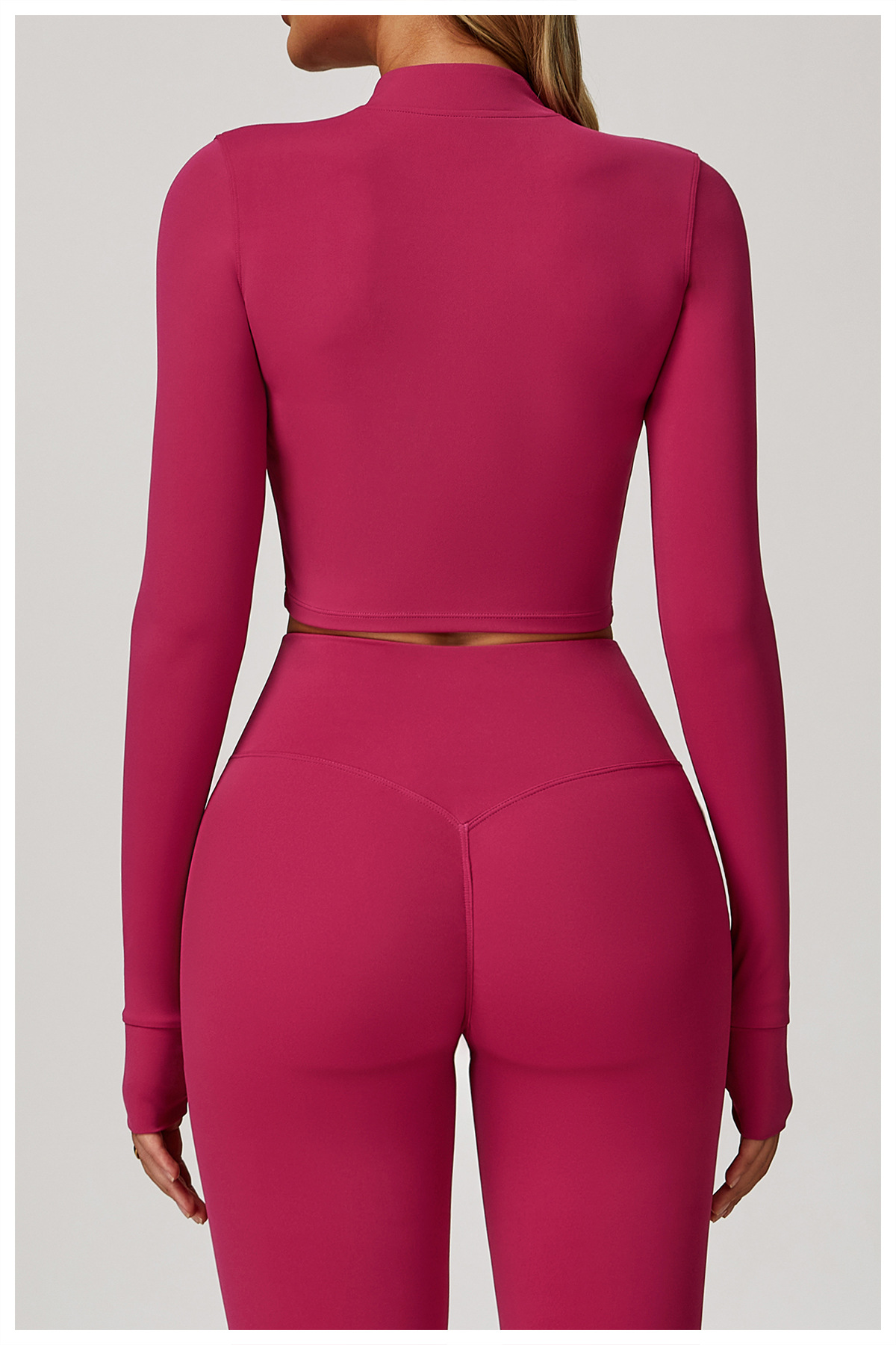 Zippered Running Yoga Jacket