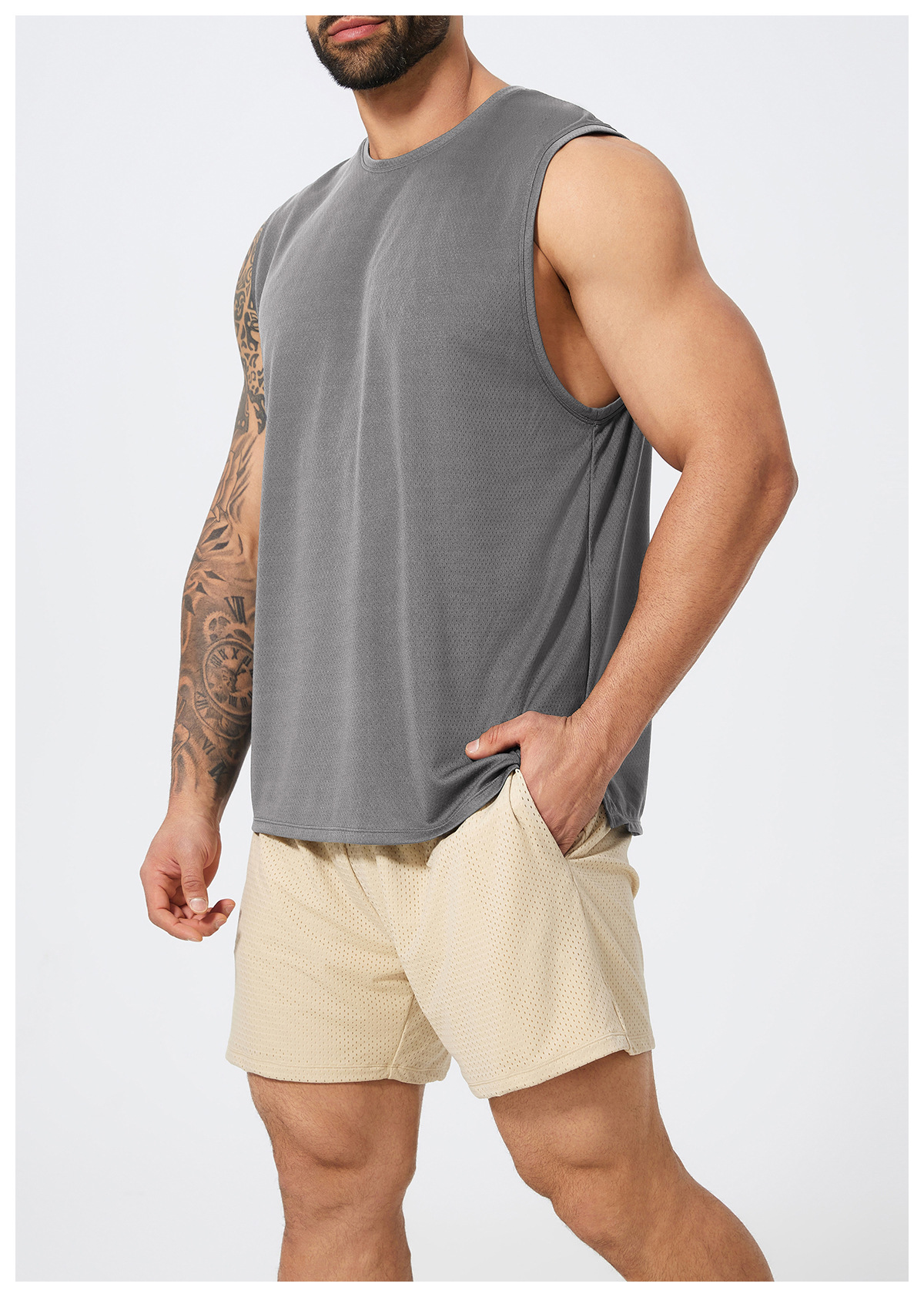 Men's Sleeveless Sports & Leisure Tank Top