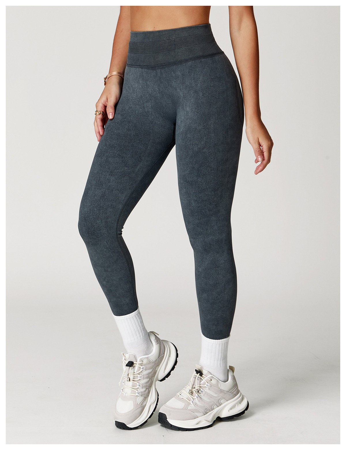 Seamless Washed Yoga Leggings