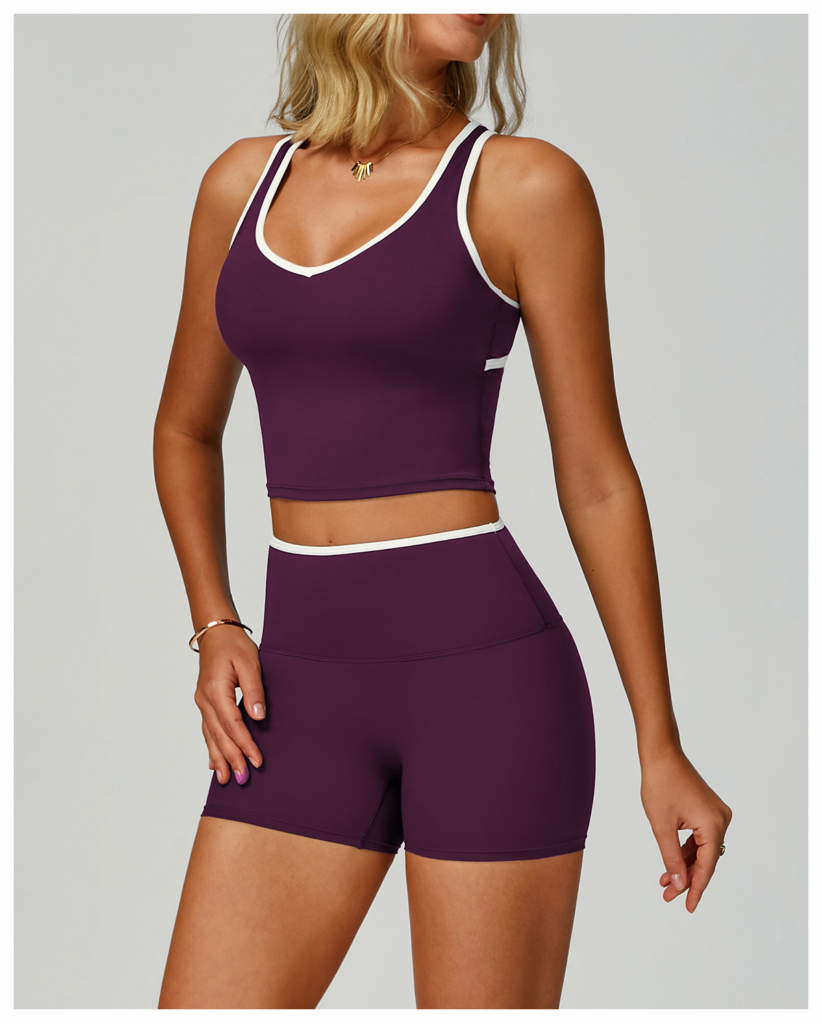 Color - Block Sports Vest