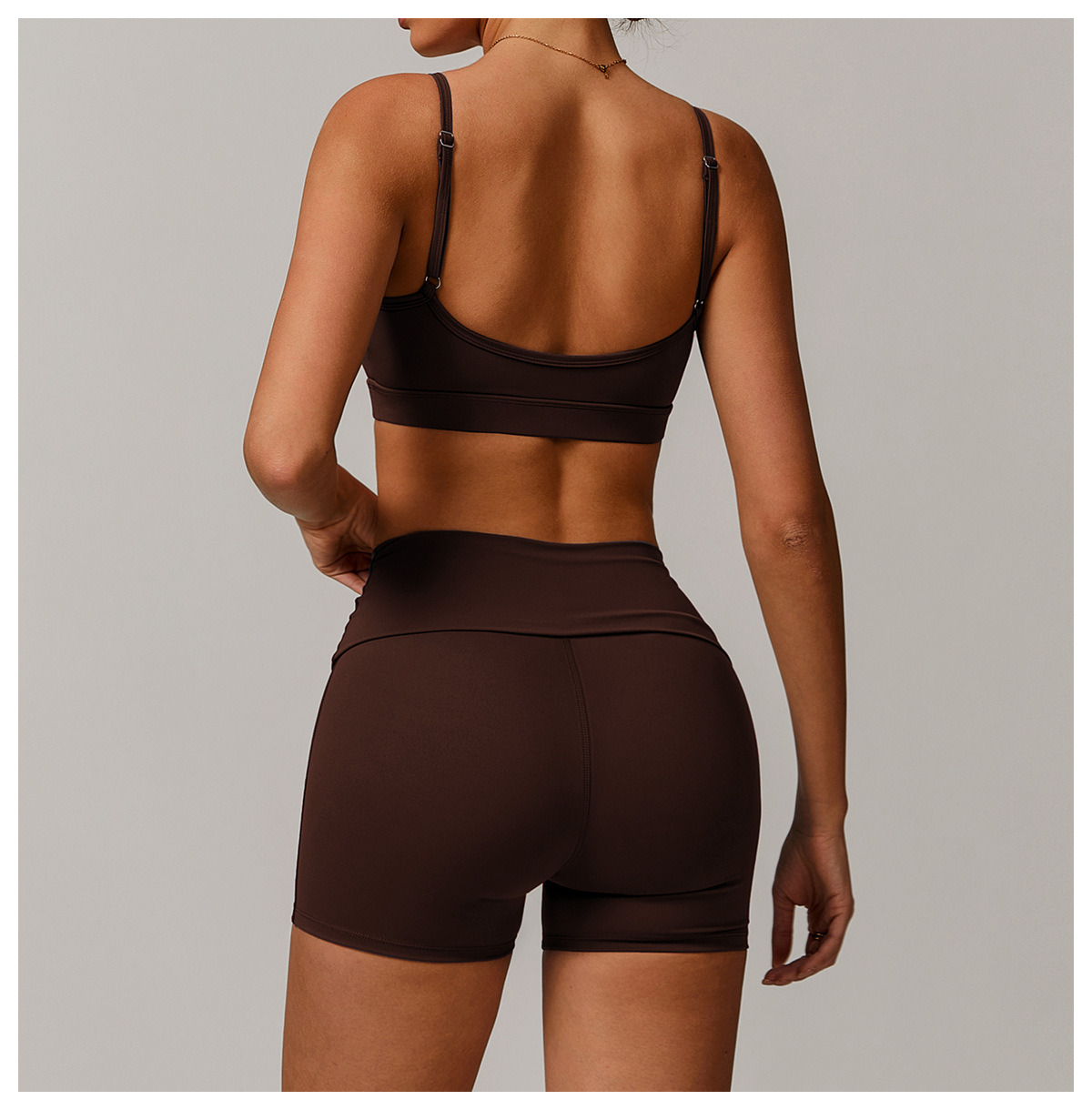 Eco - Friendly Backless Yoga Sports Bra