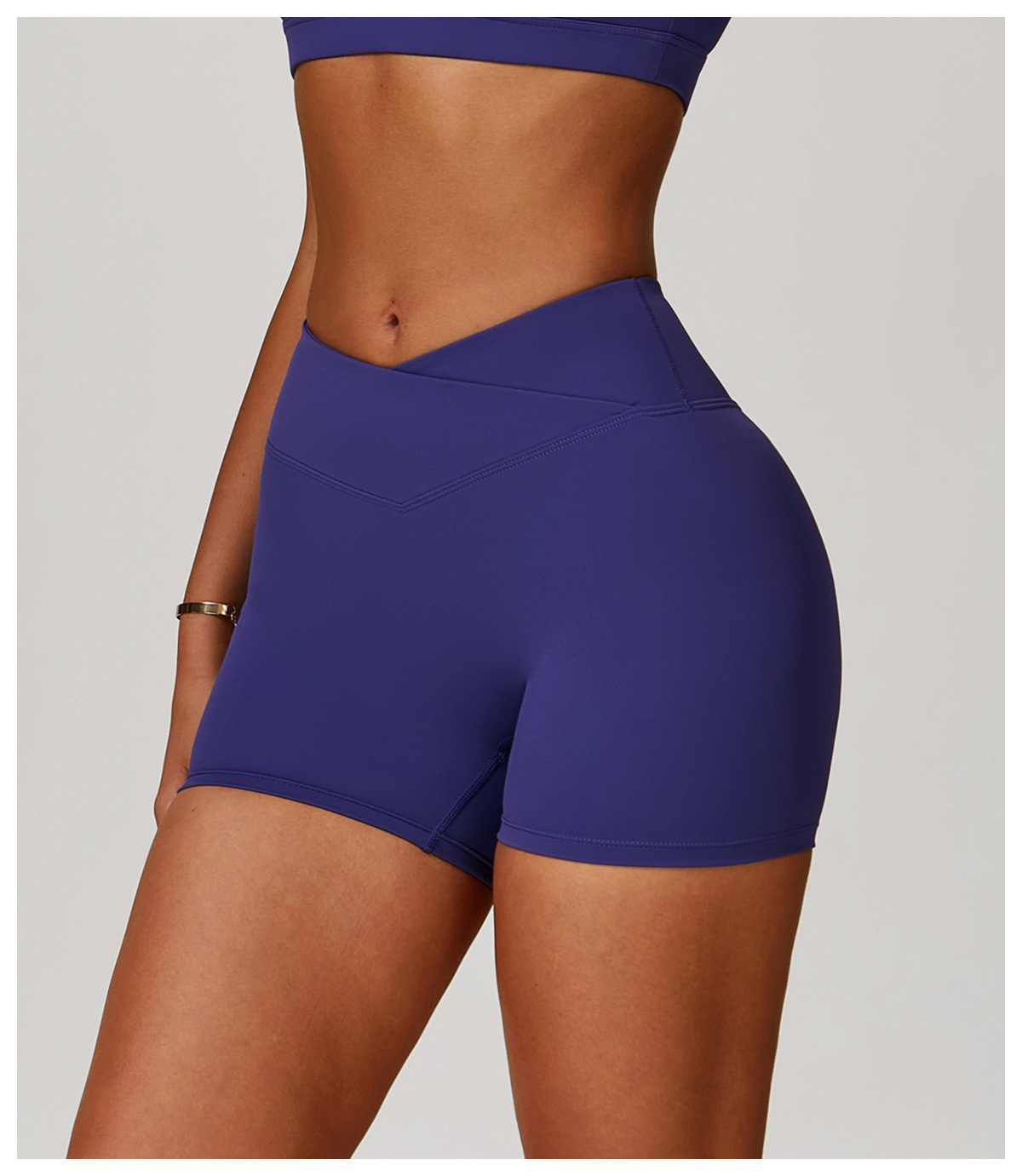 Bare - Feel Cross - Waist Yoga & Sports Shorts
