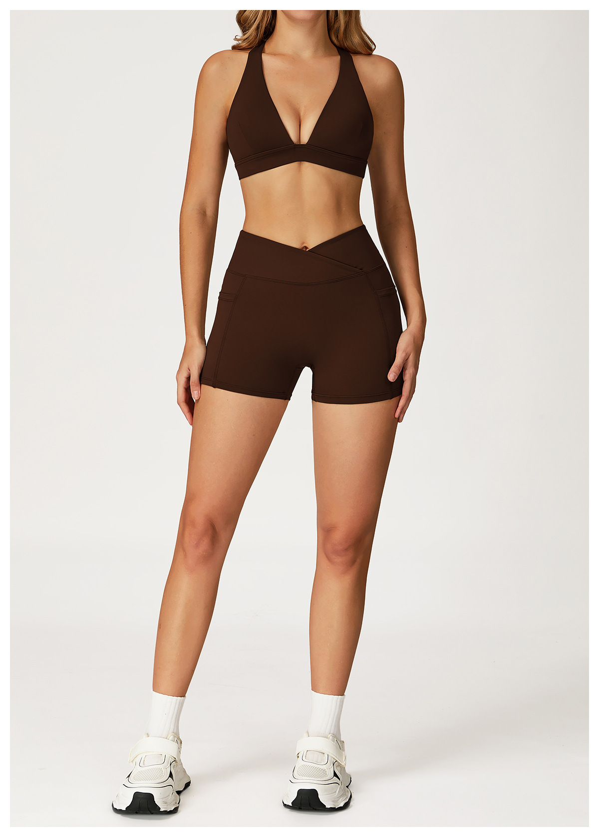 Sports Bra and Shorts Set