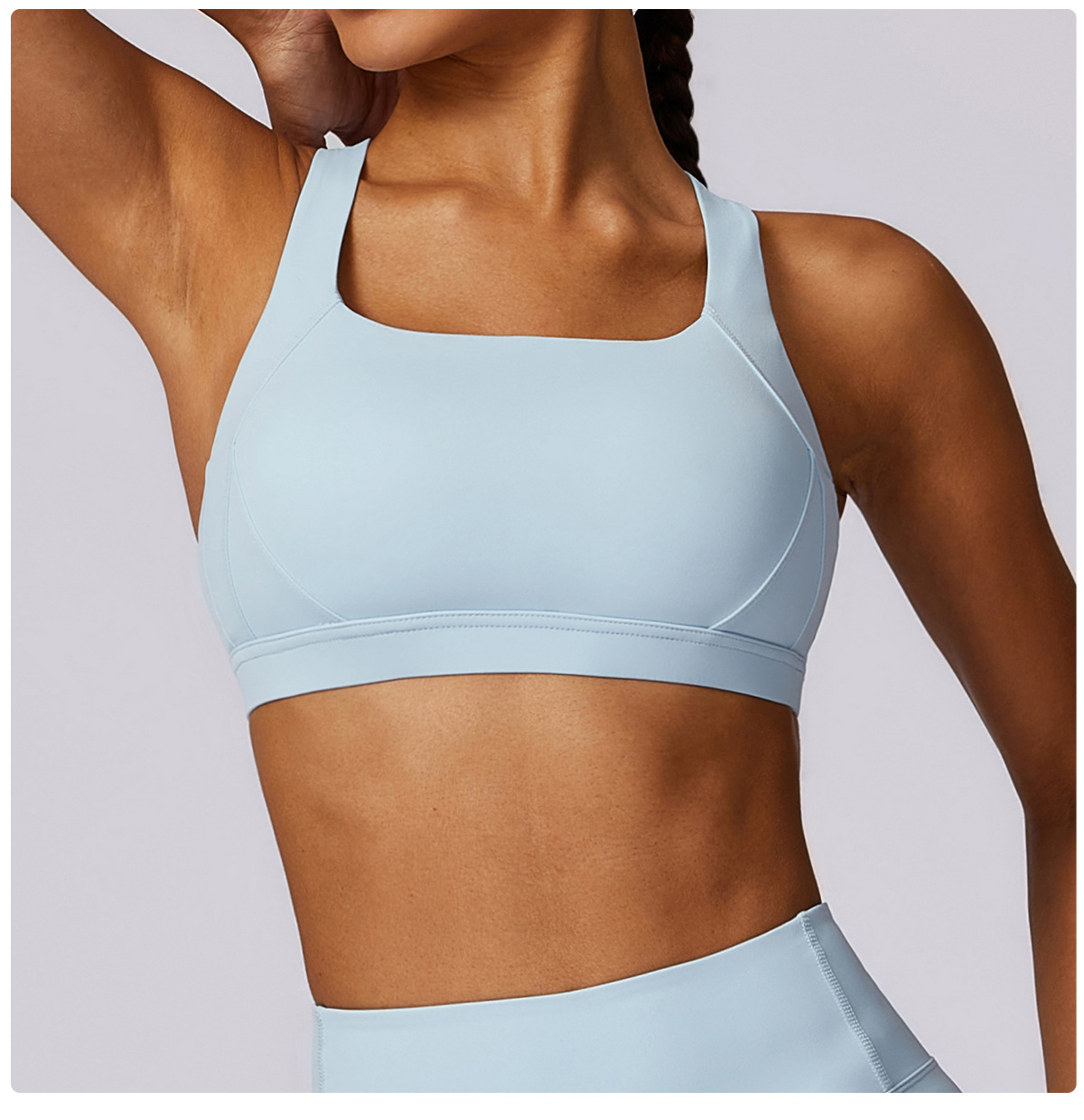 Women's High - Impact Supportive Yoga Sports Bra