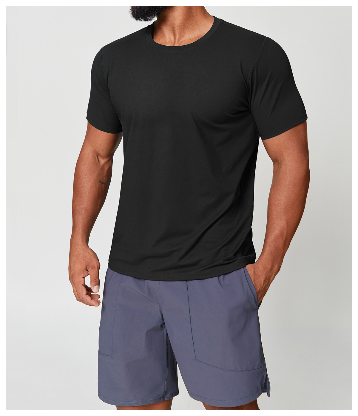 Men's Performance Short - Sleeve Sports Tee