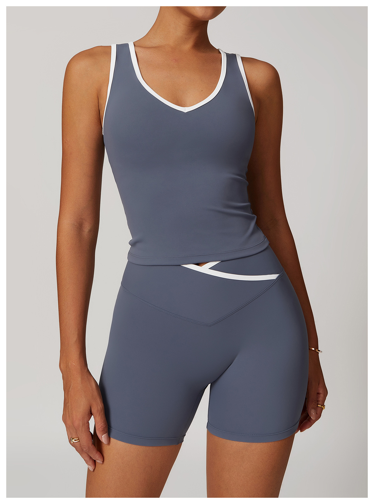 Bare - Feel Contrast Yoga Tank Top
