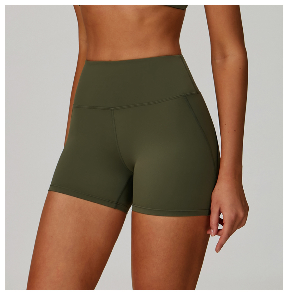 Cloud - Feel High - Waist Yoga Shorts