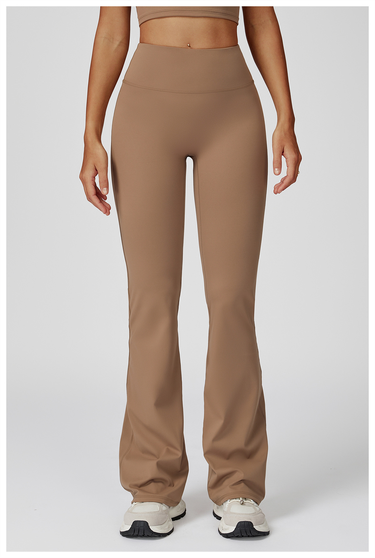Brushed High - Waist Flare Yoga Pants
