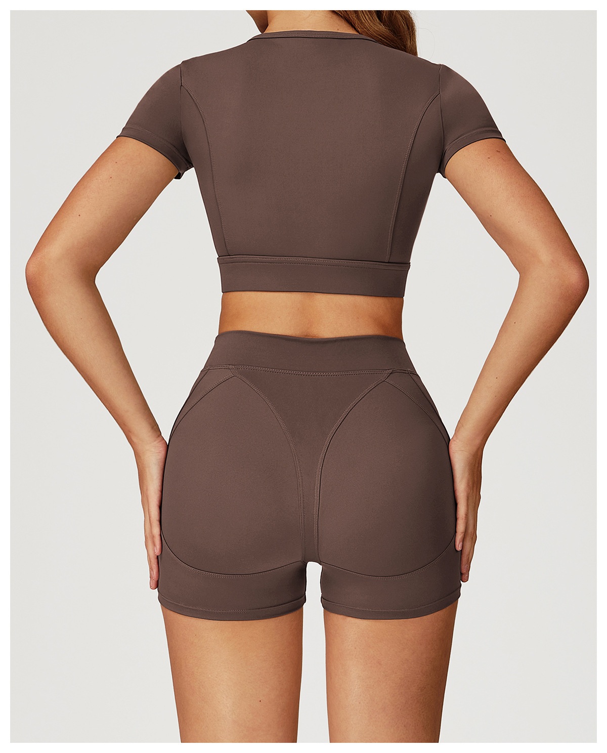 Bare - Feel Crew Neck Yoga Crop Top