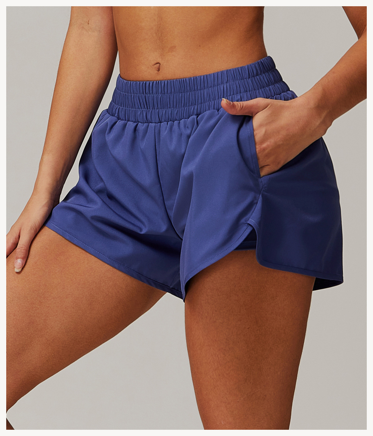 Women's 2 - in - 1 Pocket Yoga Shorts